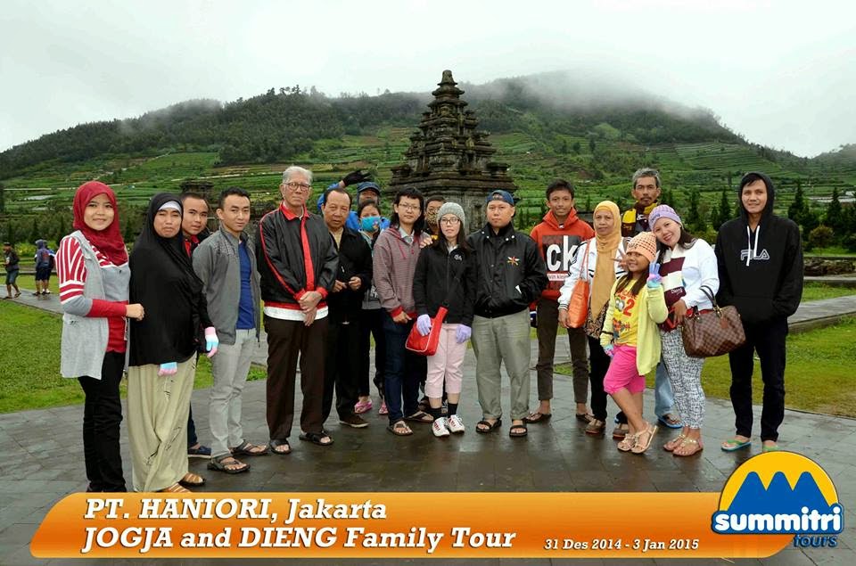 Jogya-dieng tour with pt haniori jakarta.