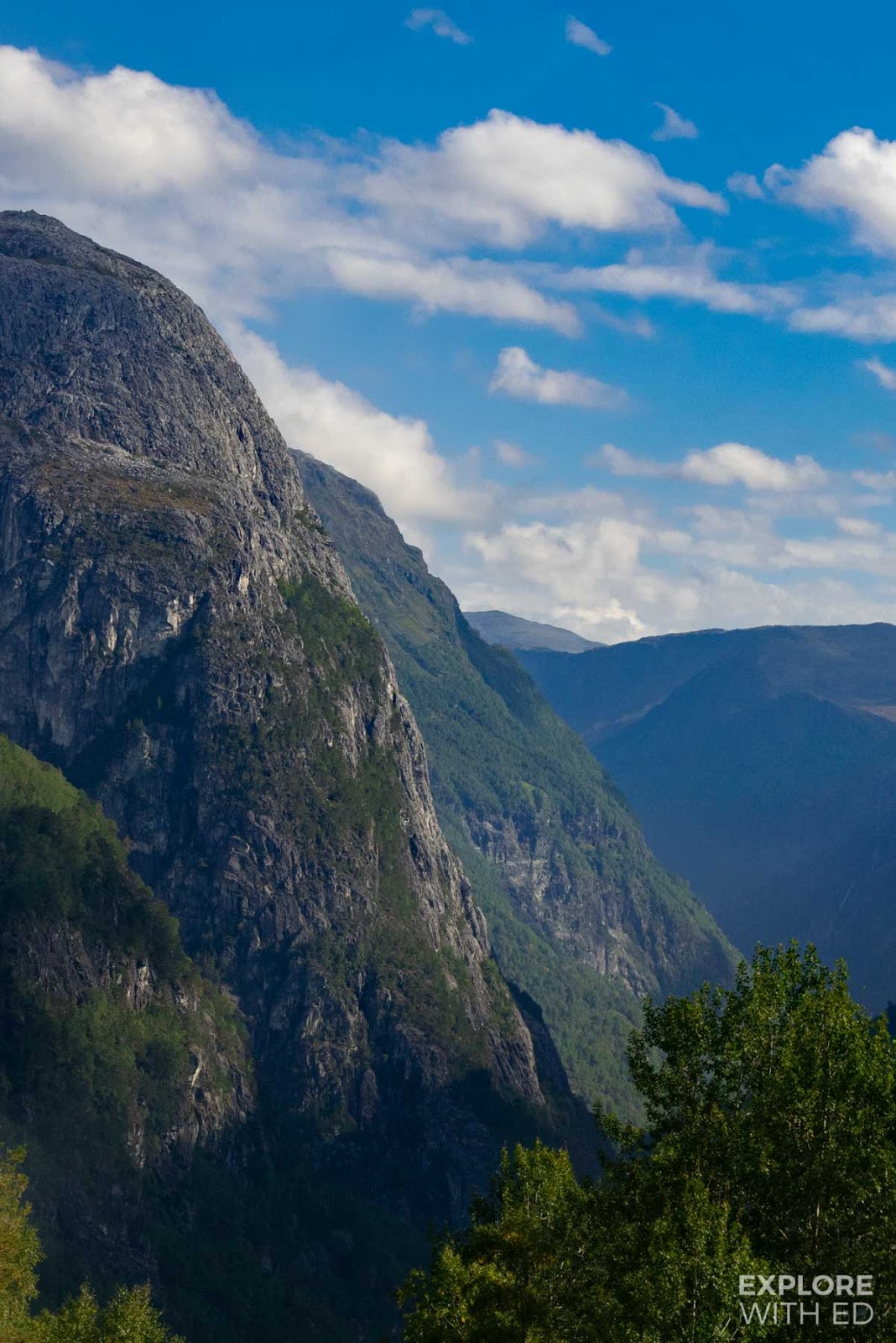 View from the Stalheimskleiva road