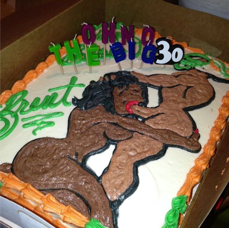 Miko Grimes Tweets Photo of X Rated Cake That Shows Them Making - miko grimes birthday cake