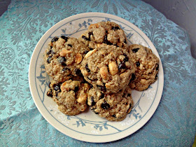 Healthy and Chewy Chocolate Chip Cookies with Nuts