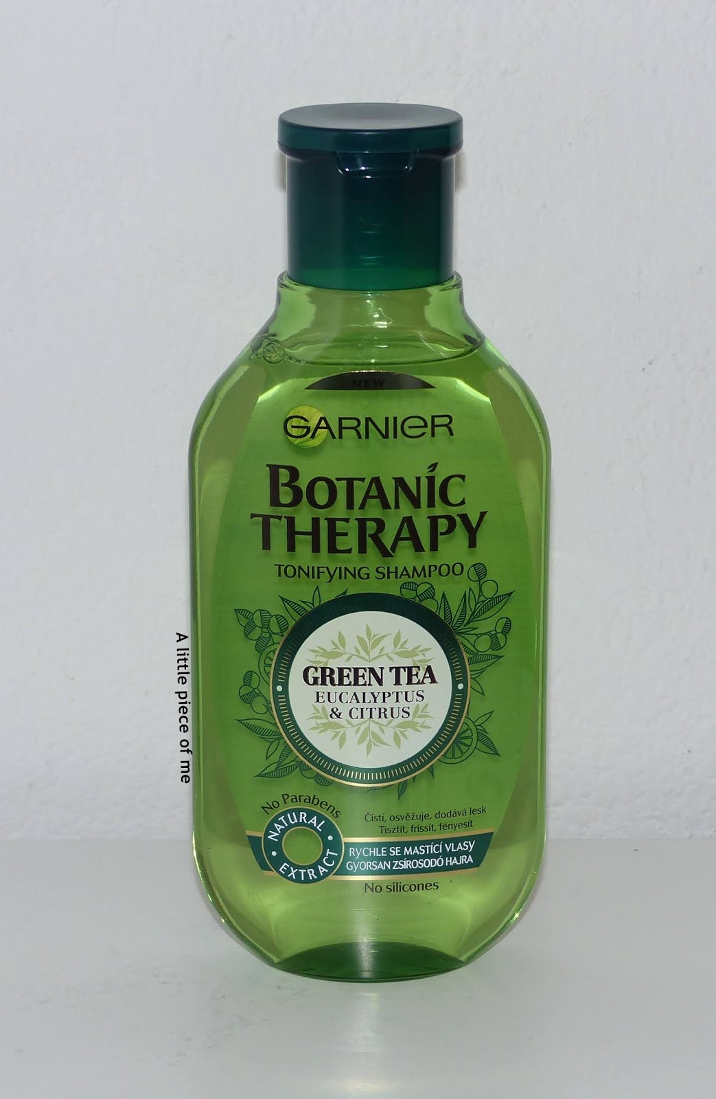 A little piece of me Garnier Botanic Therapy Green Tea shampoo Review