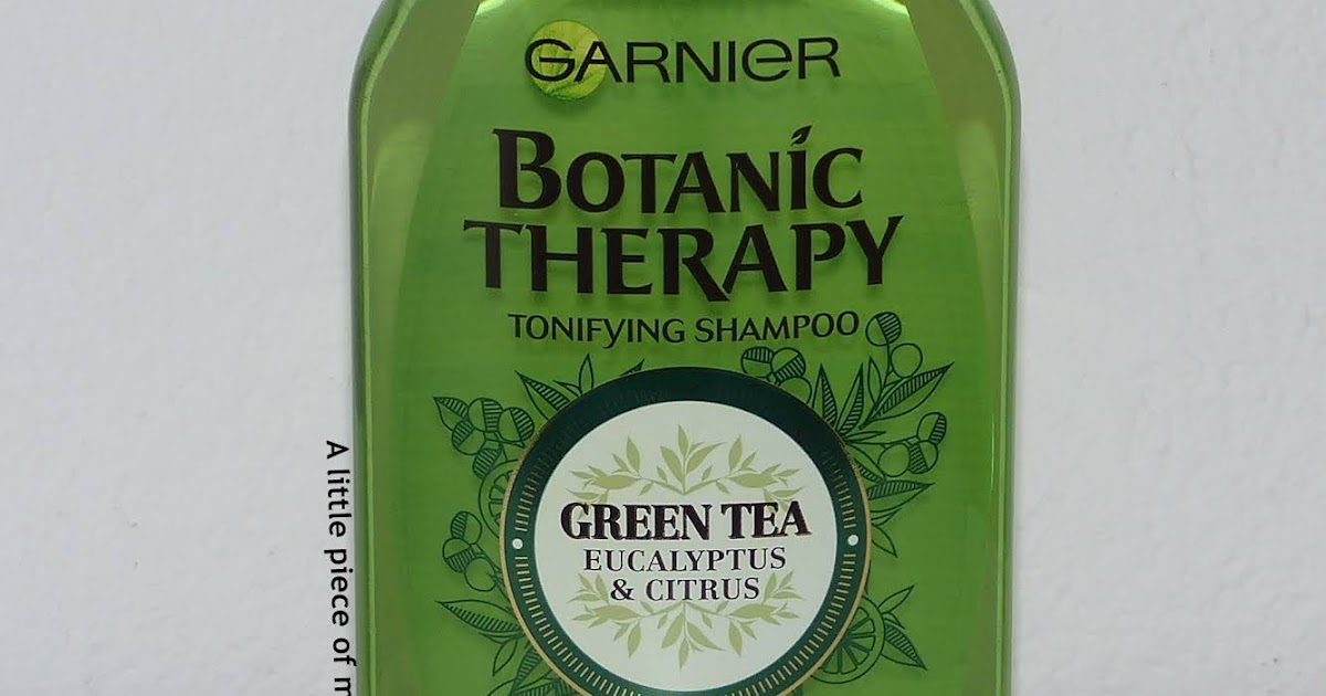 A little piece of me Garnier Botanic Therapy Green Tea shampoo Review