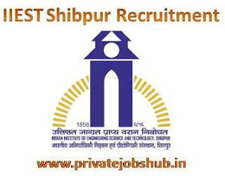 IIEST Shibpur Recruitment IIEST Shibpur Recruitment