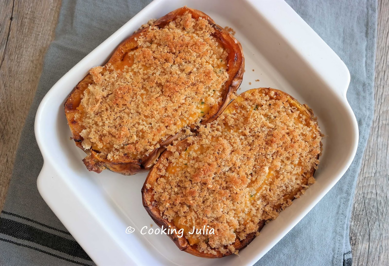 Cooking Julia Gratin De Butternut Au Parmesan