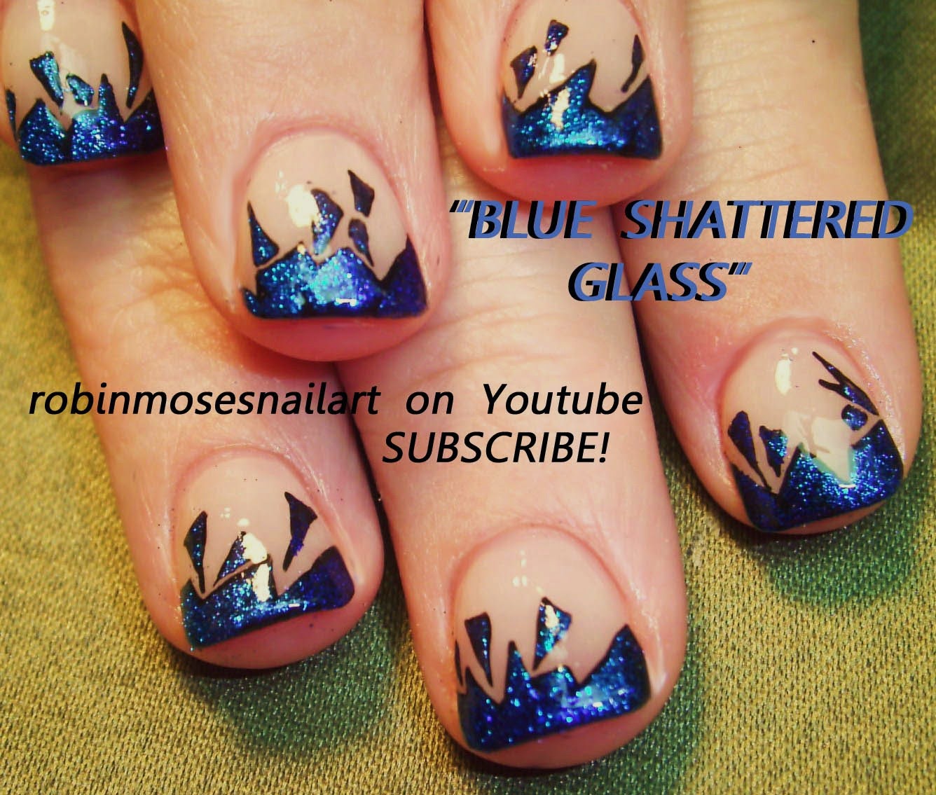 glow in dark nail ideas