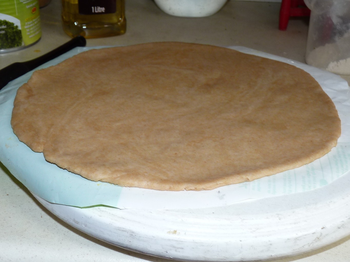 Chitranna: Savory Spinach and Tofu Eggless Quiche