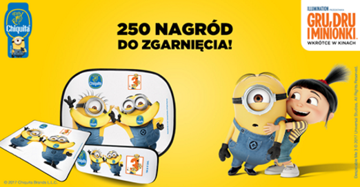 250 minionkowych nagród czeka Konkurs