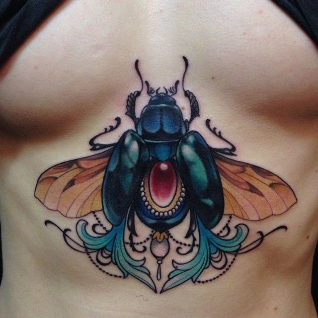 Featured image of post Escarabajo Egipcio Tatuaje Pecho La de una vida futura del alma humana una resurrecci n de ella de entre los muertos y muy probablemente de