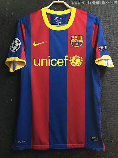 barcelona jersey 2010