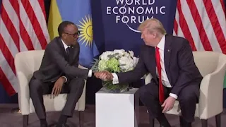 Donald Trump Ampa Salamu Kagame Kuzifikisha kwa Viongozi wa Afrika