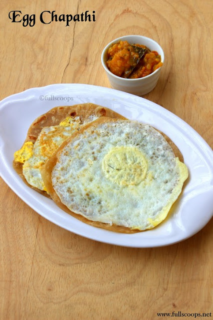 Egg Chapathi