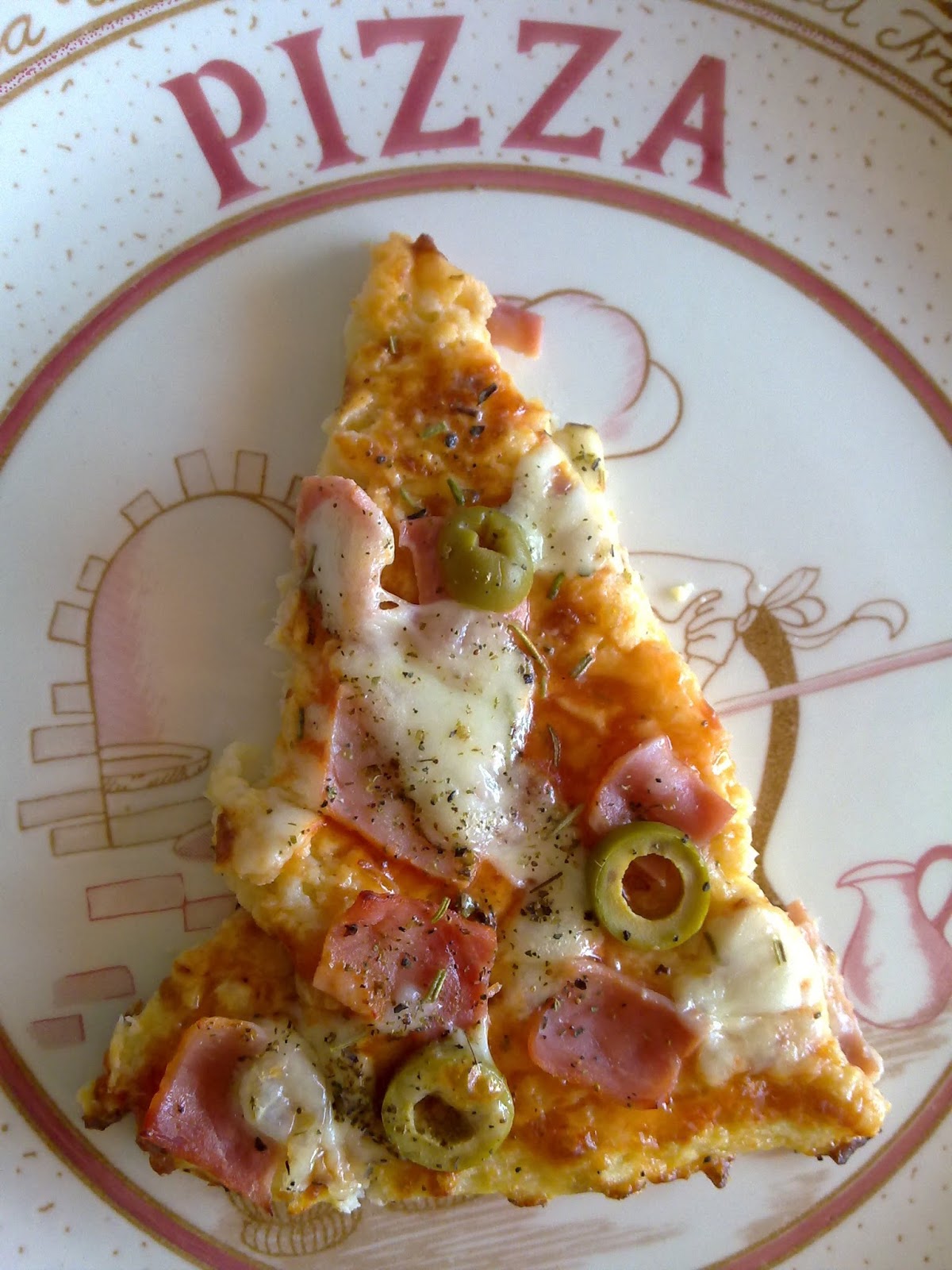Low Carb Pizza (Blumenkohl) / Low Carb Pizza (kalafior ~ mit Liebe ...