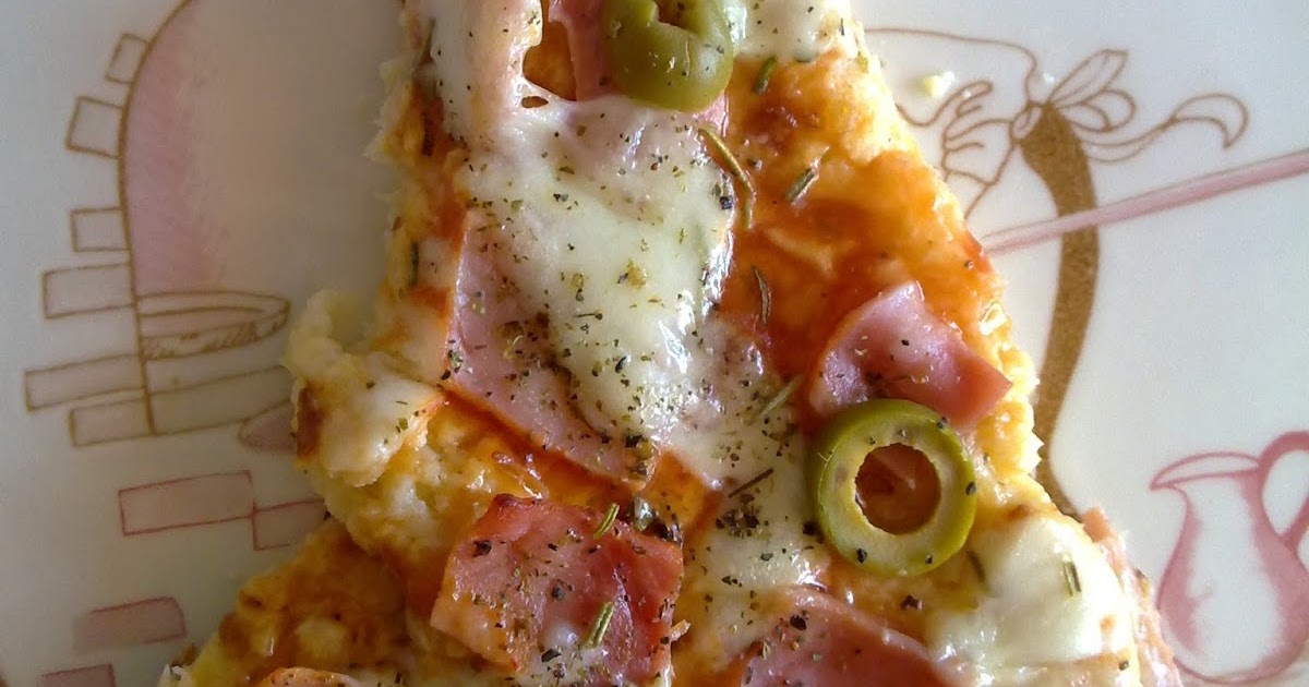 Low Carb Pizza (Blumenkohl) / Low Carb Pizza (kalafior ~ mit Liebe ...