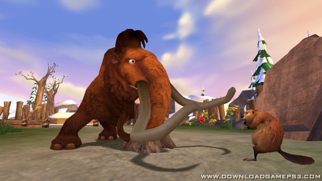 Ice Age 3 Dawn of The Dinosaurs   Download game PS3 PS4 PS2 RPCS3 PC free - 28