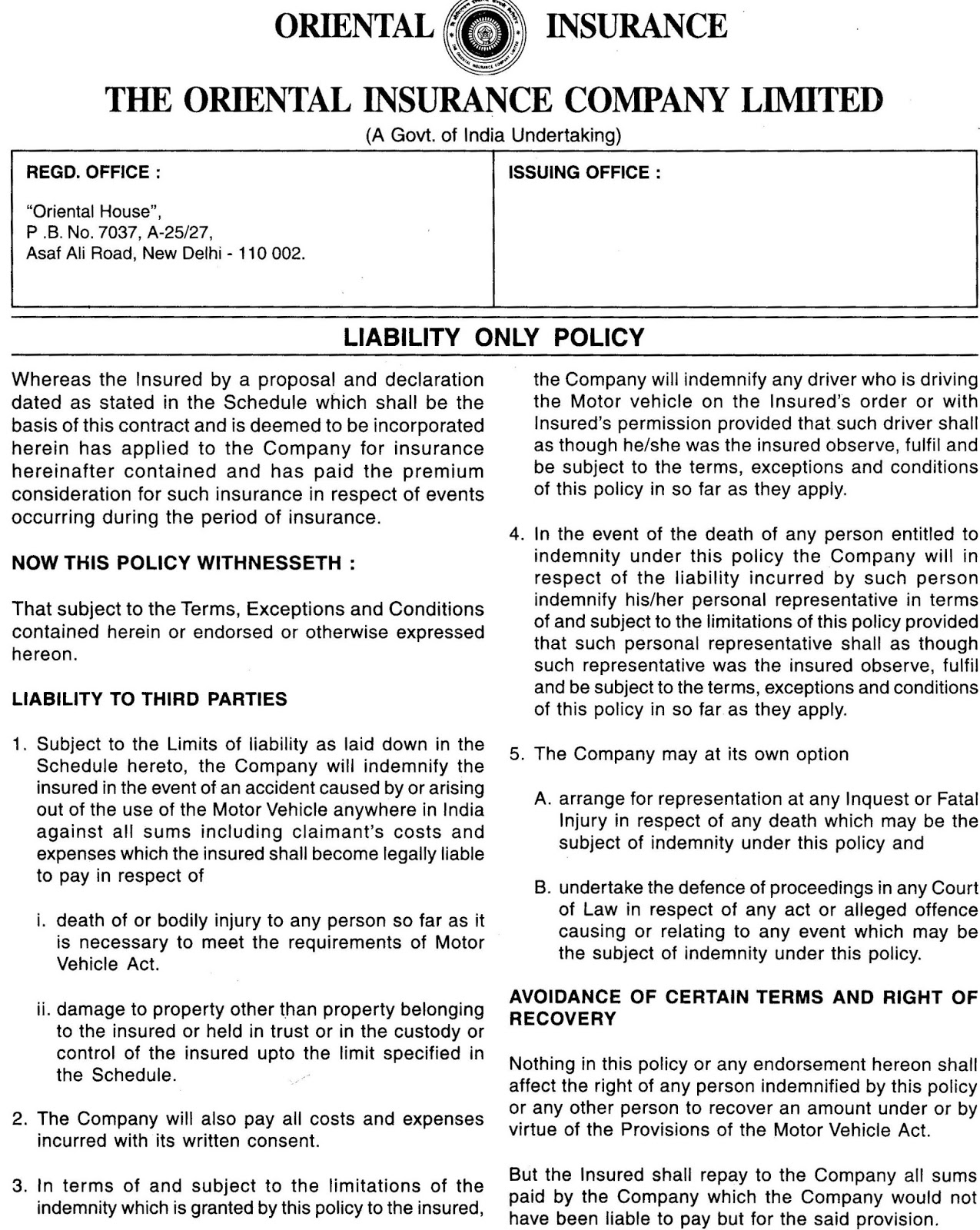pnb oriental royal mediclaim policy Scribd india