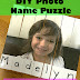 DIY Photo Name Puzzle