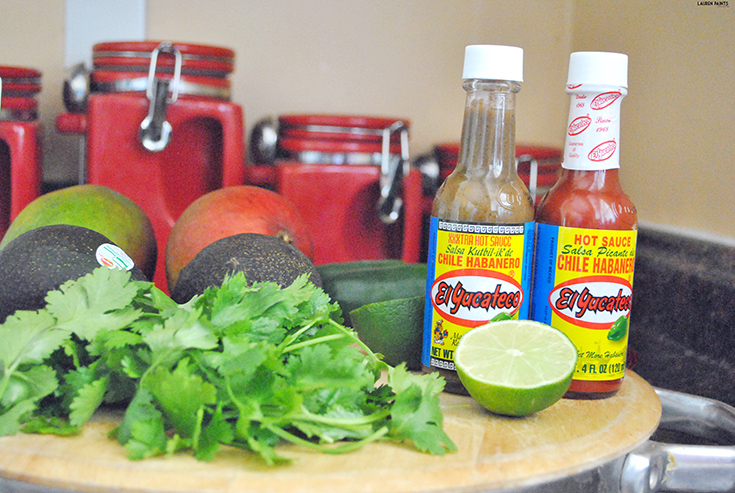 Tropical + Spicy Mahi-Mahi Cabo Tacos with El Yucateco 
