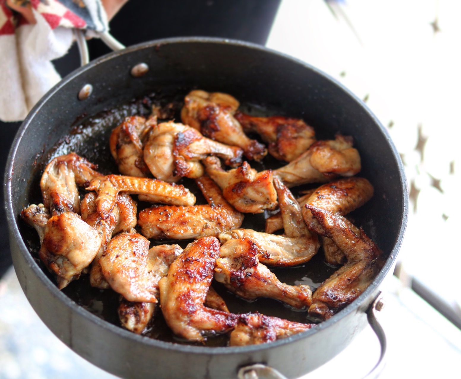FoodAce Pan Grilled Chicken Wings; Recipe from my NaijaDiaries