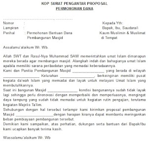 Contoh Surat Undangan Acara Peringatan Maulid Nabi
