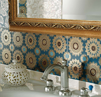 Turquoise Ceramic For Bathroom Interior Design  http://homeinteriordesignideas1.blogspot.com/