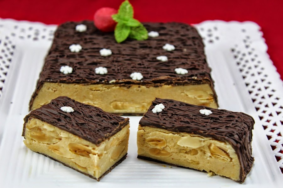Turrón almendrado Nestlé Ana Sevilla con Thermomix