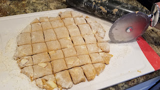 sweet potato dough apple biscuits treats homemade