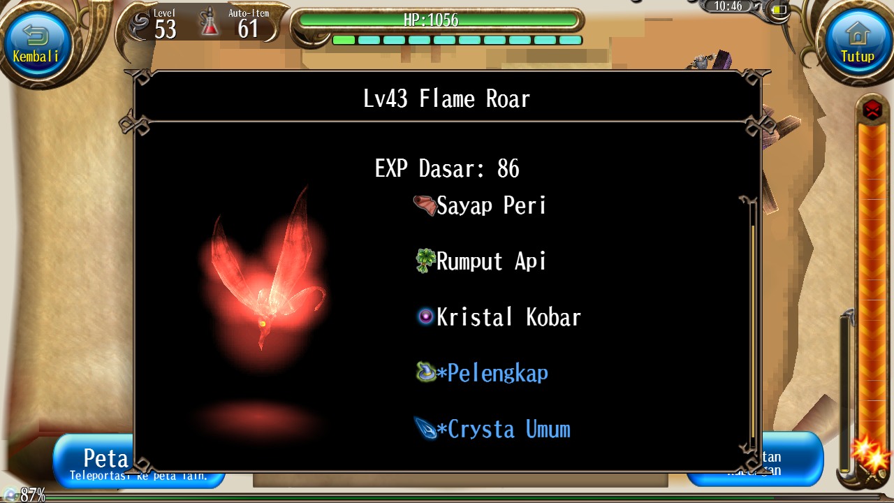 Toram Online Daftar Drop List Dye Toram