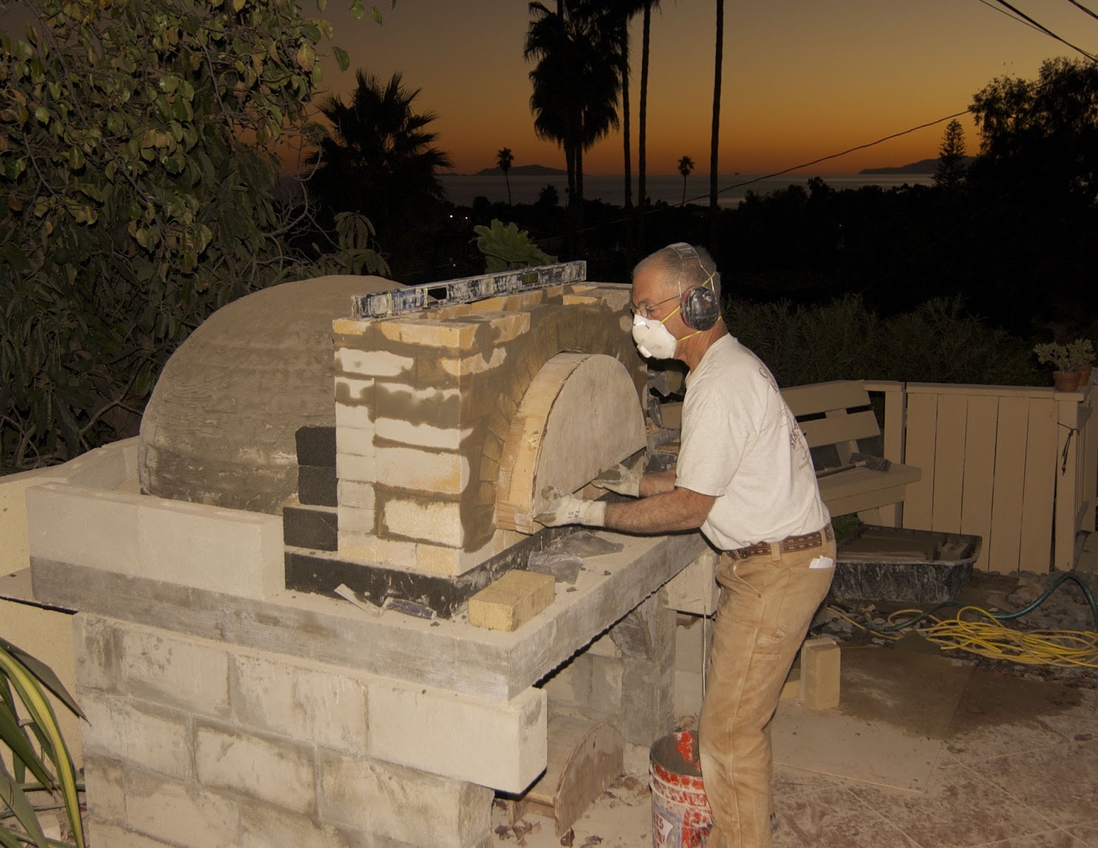 how to make a brick oven