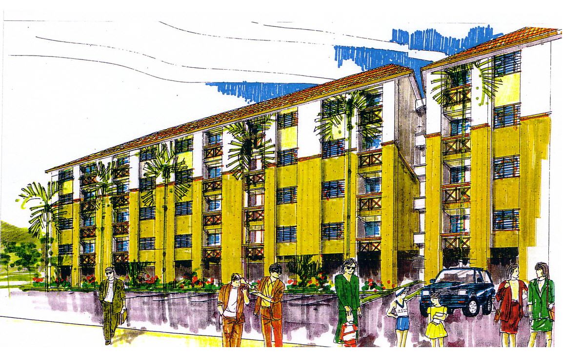 Affordable Low And High Rise Honeycomb Housing Point Block Point Block Low Rise Cost Apartments
