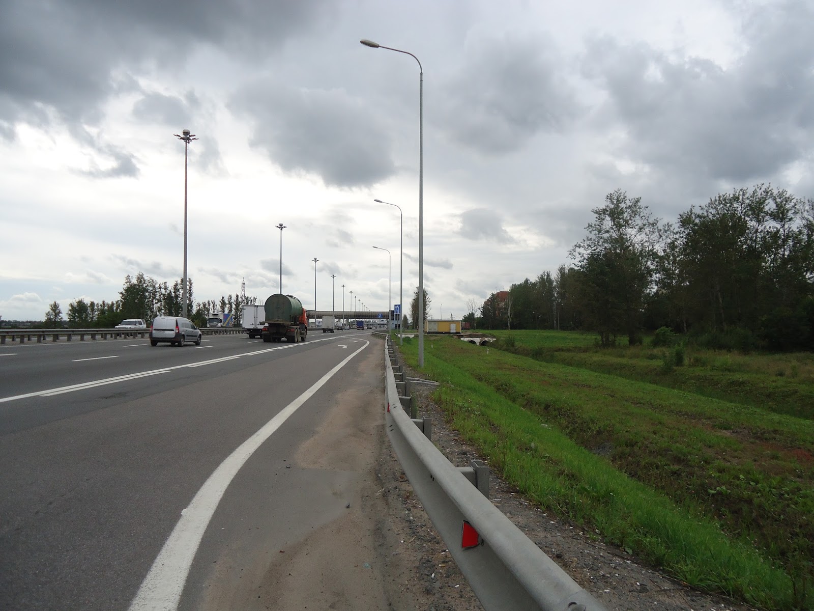 пулковское шоссе минитрактор