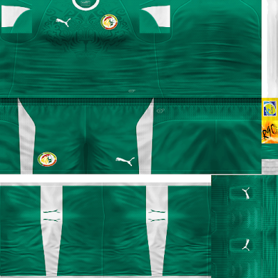 PES 6 Kits Senegal National Team World Cup 2018 by Rodry90 Kitmaker