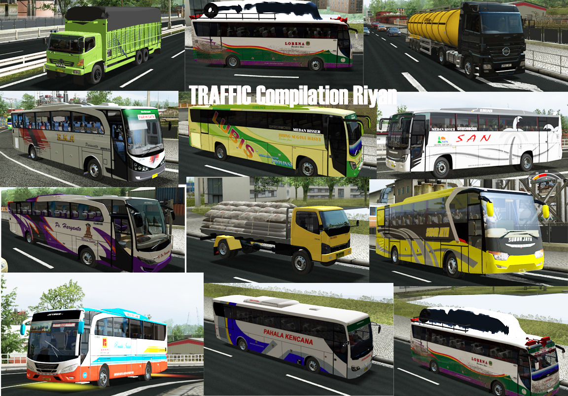 10 Traffic Mod Ukts Langsung Pakai Mod Euro Truck Simulator Ets2 Terbaru