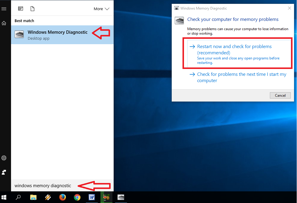 Learn New Things How to Do & Check Results of Windows Memory