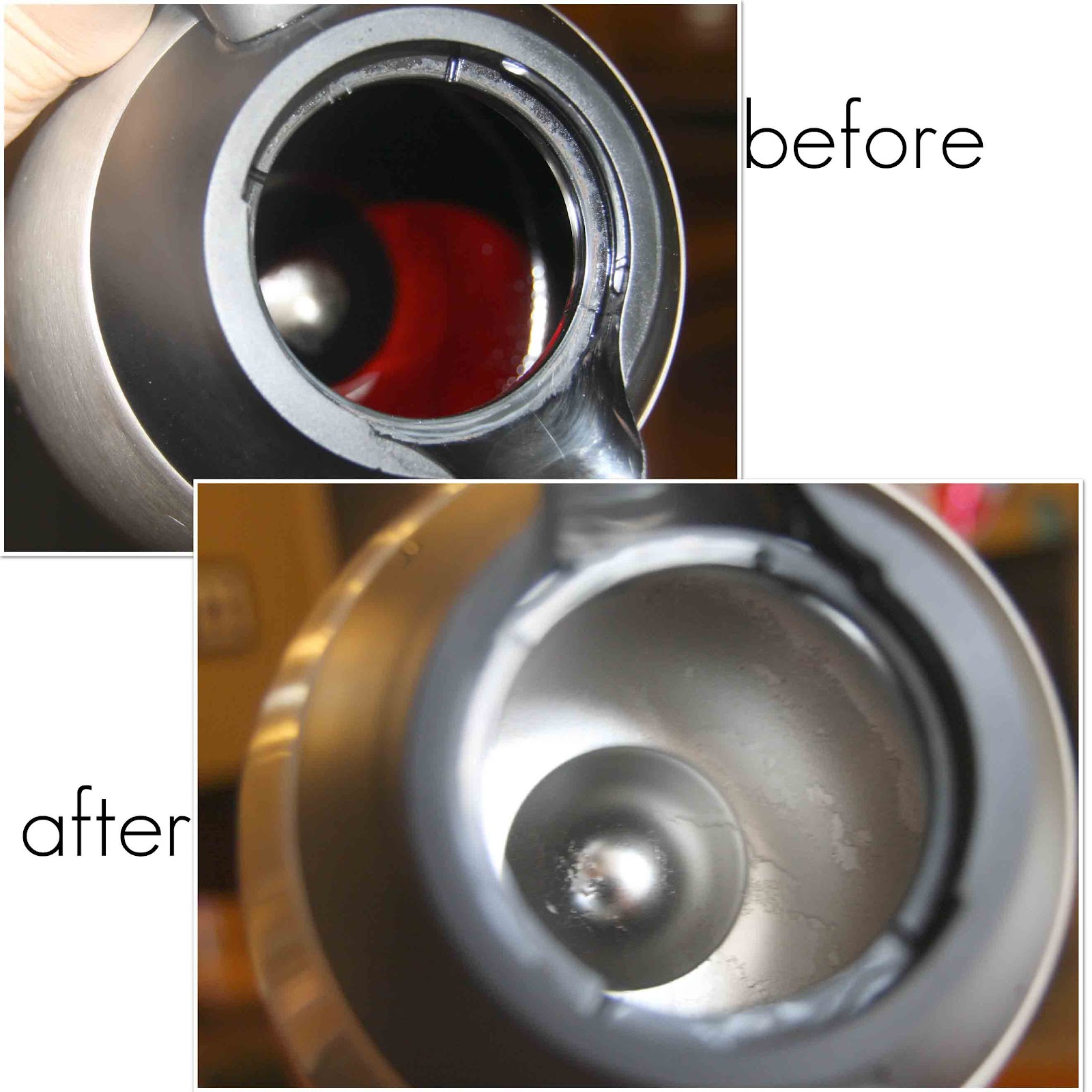 How To Clean a Stainless Coffee Pot - Without Scrubbing! - Simply