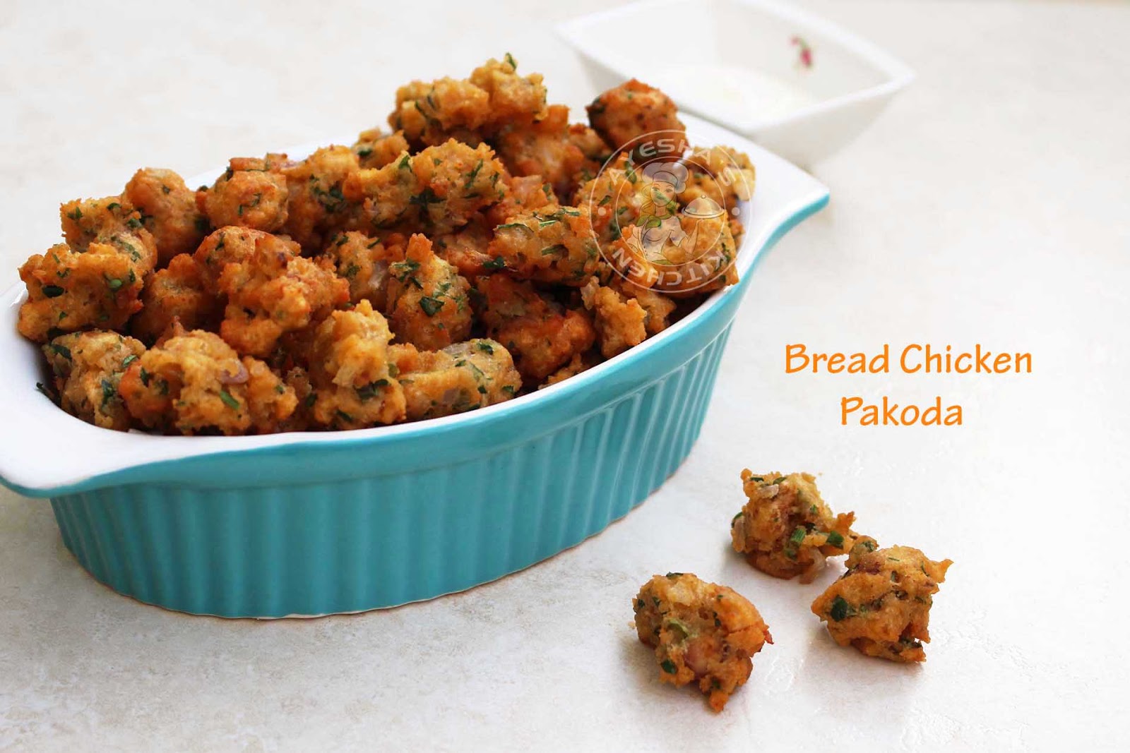 BREAD CHICKEN PAKODA EASY BREAD SNACK / RAMADAN RECIPES