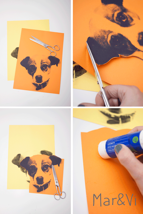 un retrato pop art paso a paso