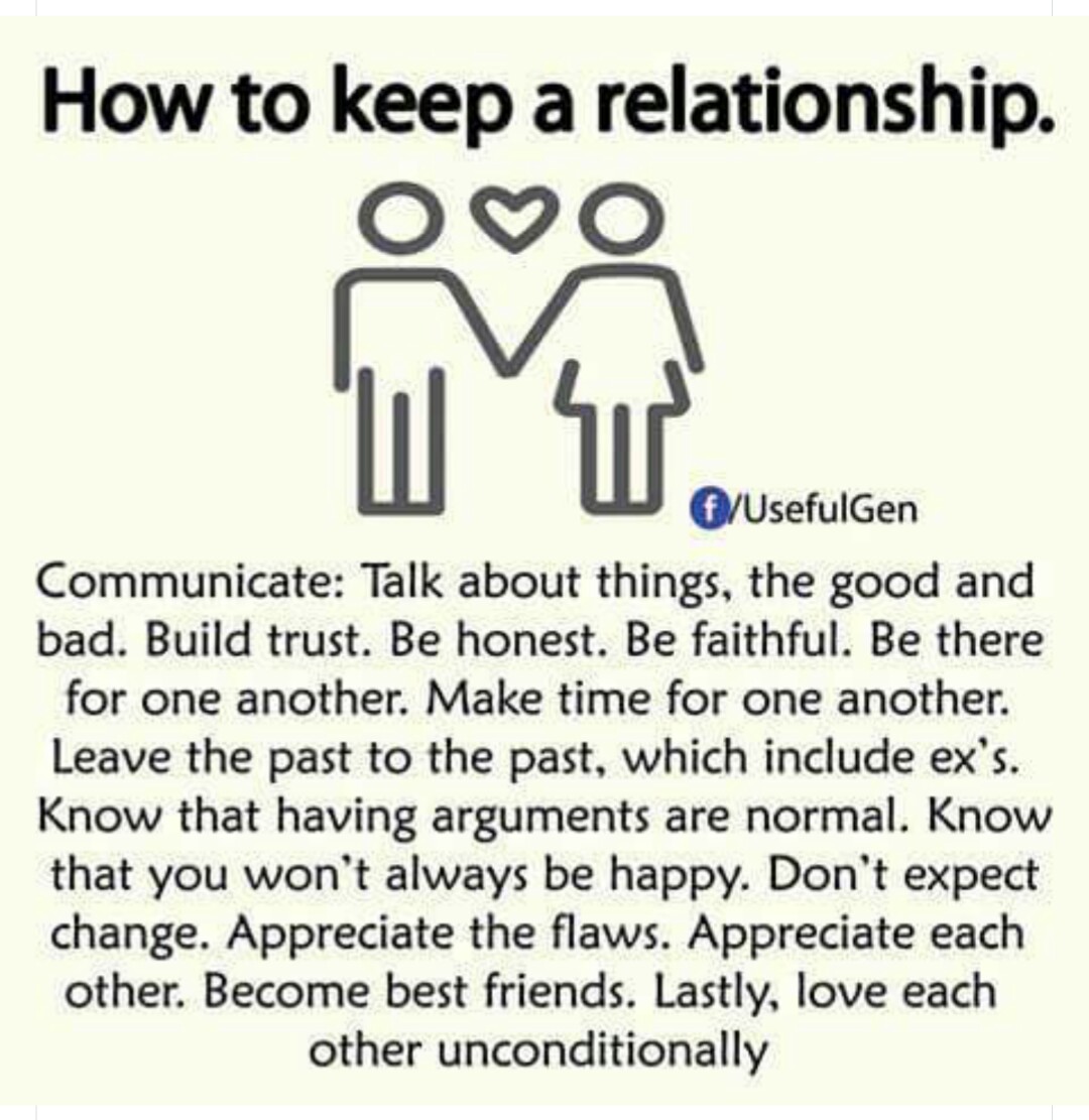 To A Relationship Keep How Good To A Relationship Keep How Good