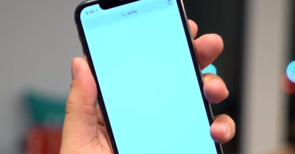 iPhone X Yellow / Blue shifted Display issue fix.