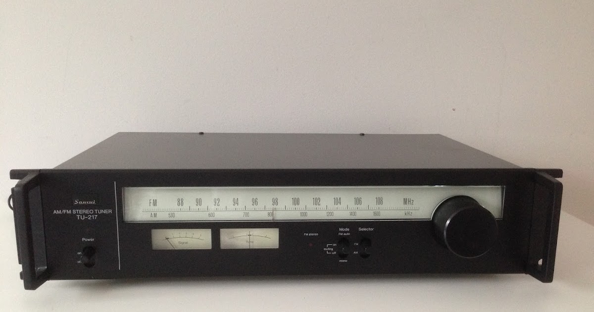 Vintage Stereo Guy Sansui Tu217 AM/FM Stereo Tuner (1977)