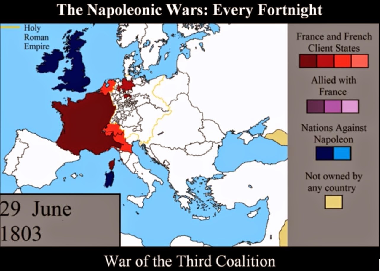Map Of Europe During Napoleonic Wars - United States Map