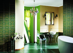 Diseños de Baños: Diseño de Baños de color Verde - Varias Ideas