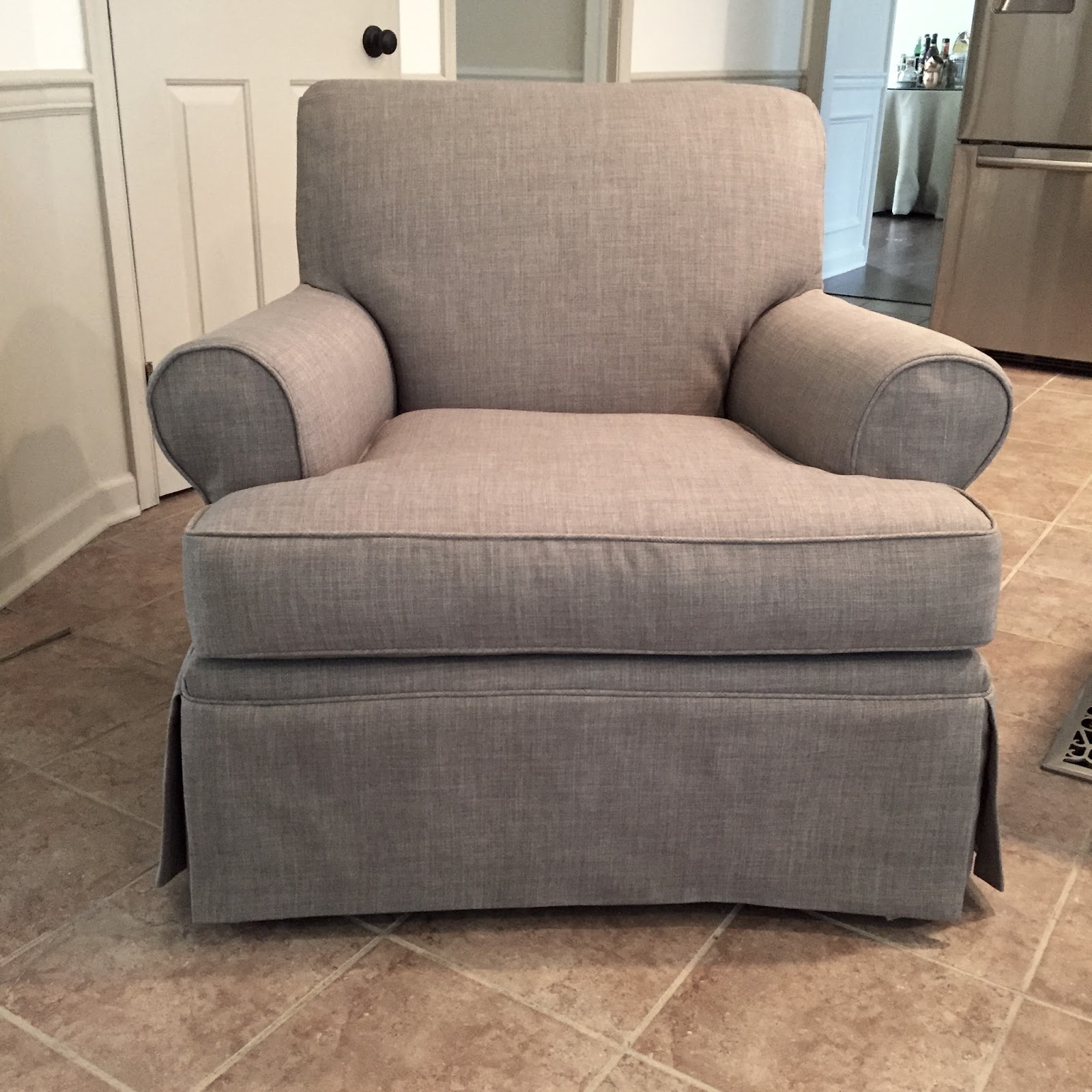 Pam Morris Sews: Good Fabric on Good Chairs = Great New Look