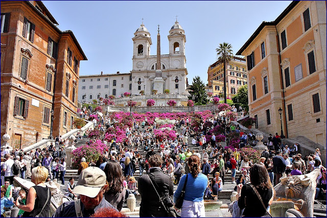 Pontos turísticos em Roma - piazza de spagna Pontos turísticos em Roma - piazza de spagna