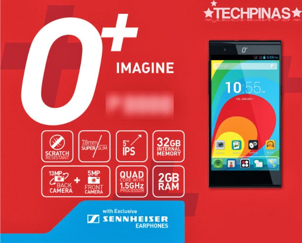 O+ Imagine, O+ Android Smartphone