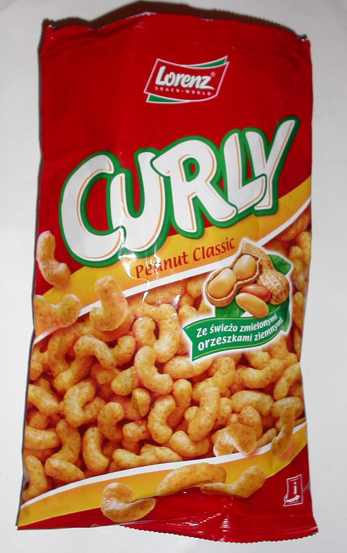 SMACZNE I WEGAŃSKIE: CHRUPKI CURLY Lorenz