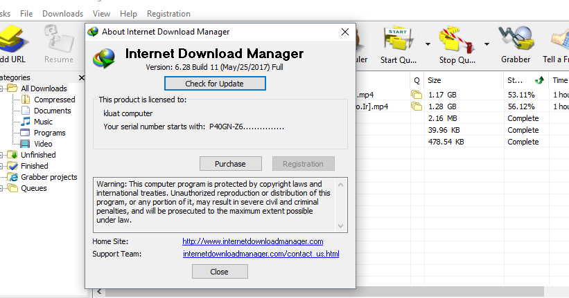 IDM Build 6 Crack+Serial Key Full Version % Working « IDM crack patch Free Download serial number idm 6.28 build 11