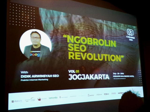 SEO Revolution bersama Digibank dan Generasi Milenial - Accesstrade Caravan 2018