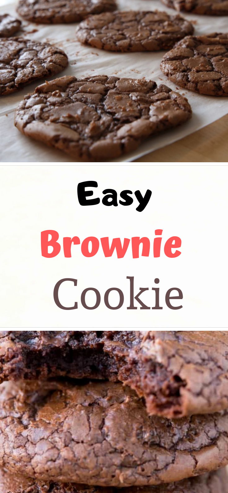 Easy Brownie Cookie Recipe Joki's Kitchen