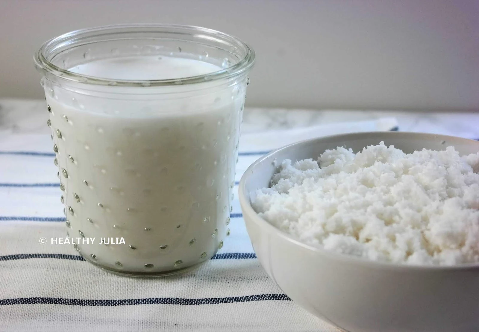 LAIT DE COCO (VERSION RAPIDE) - Healthy Julia