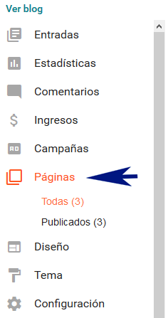 ¿Cómo crear una Landing page en una página de Blogger?